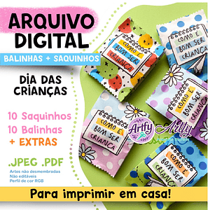 Kit Digital Dia das Crianças 