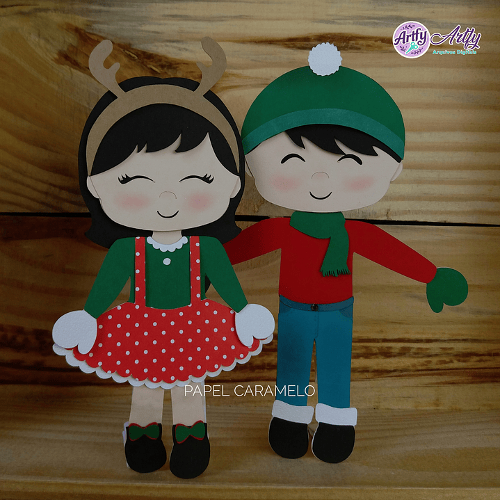 2 bonequinho natalinos 1