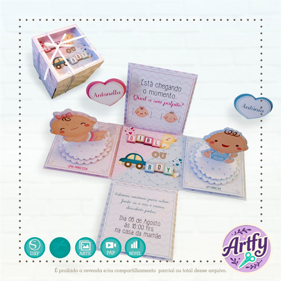 Caixa Explosão com Visor 1