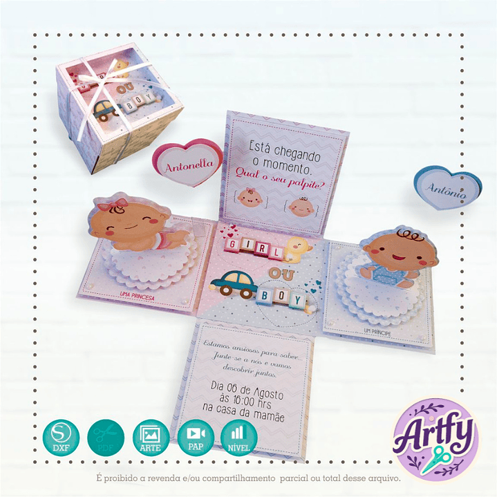 Caixa Explosão com Visor 1