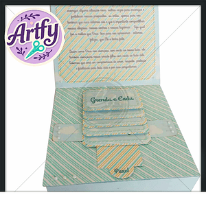 Convite Caixa Padrinhos