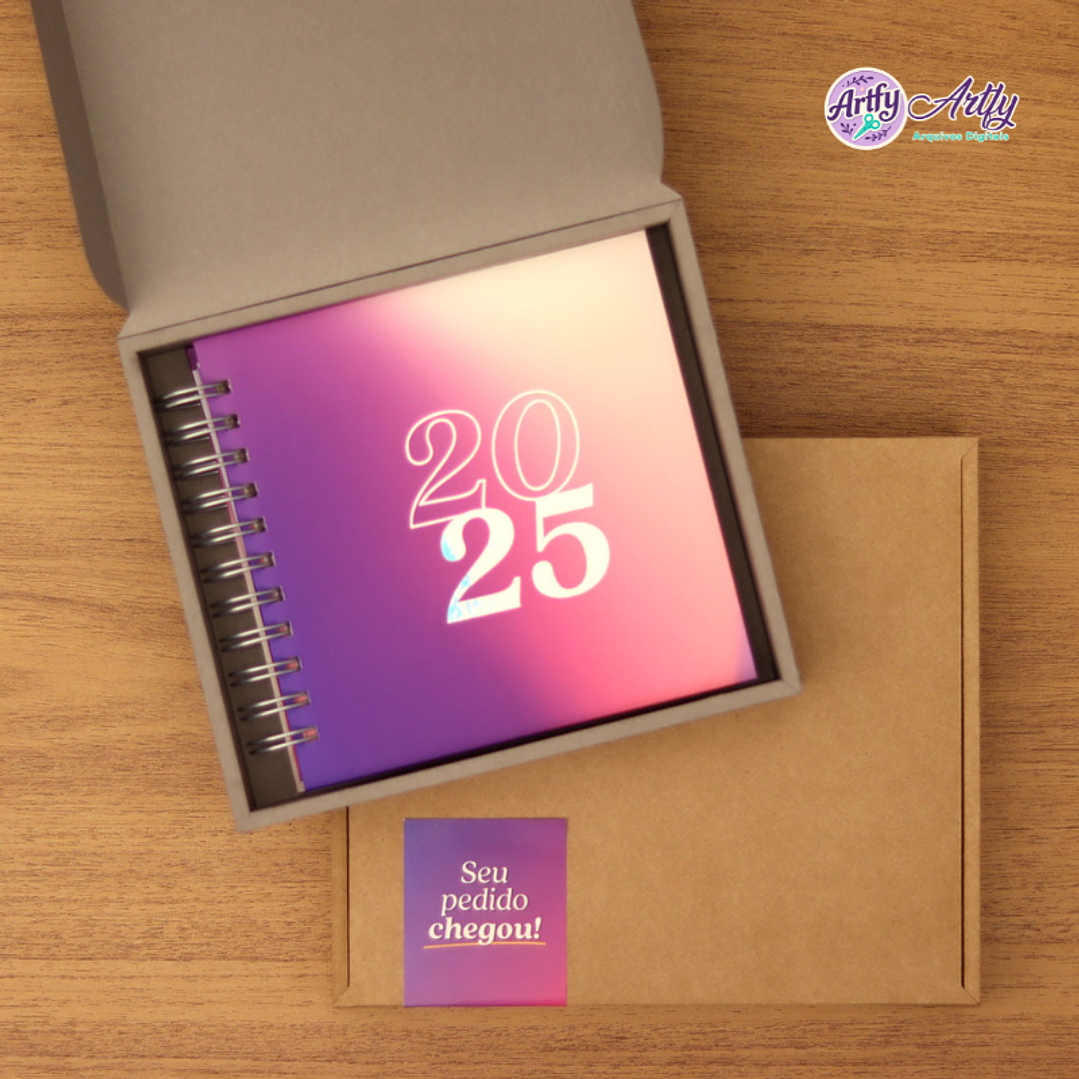 Kit Caixas Estruturas para Planner 1