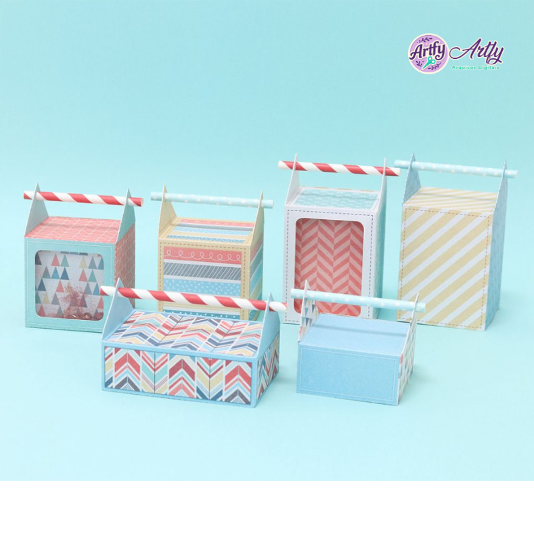 Kit Master de Caixas Canudo 1