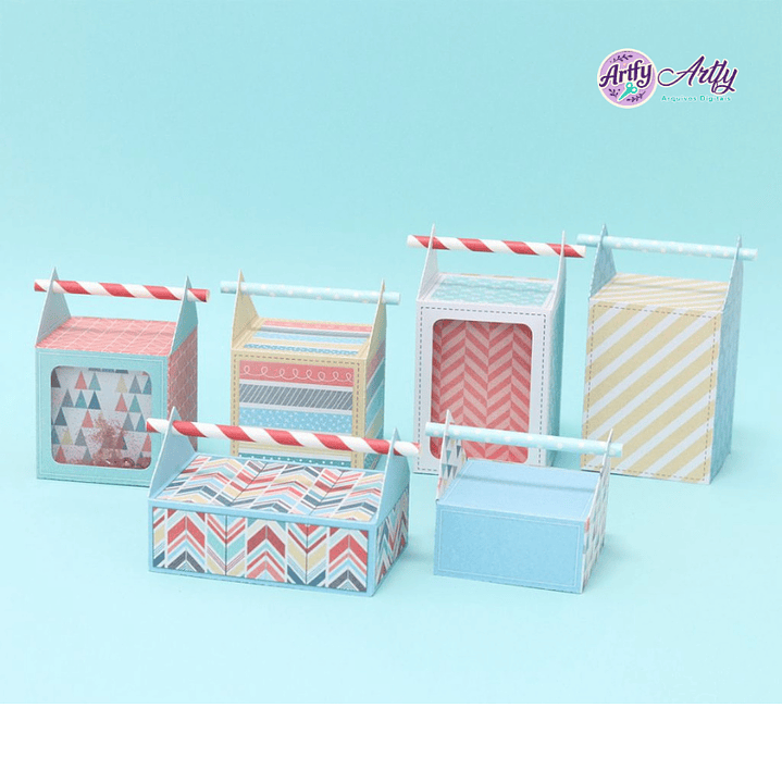 Kit Master de Caixas Canudo 1