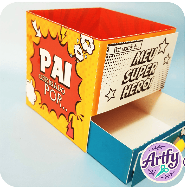 Caixa Meu super Herói 1