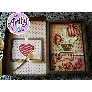 Caixa Caderno de Receitas