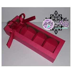 Caixa para 4 Brigadeiros