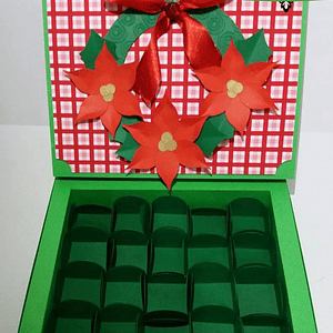 Caixa para 20 brigadeiros