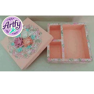 Caixa para Bisnaga 30g e toalha