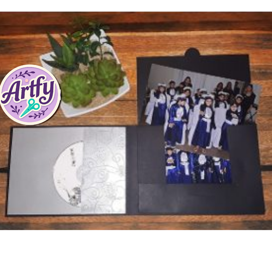 Caixa para Fotos 15x21 e CD 1