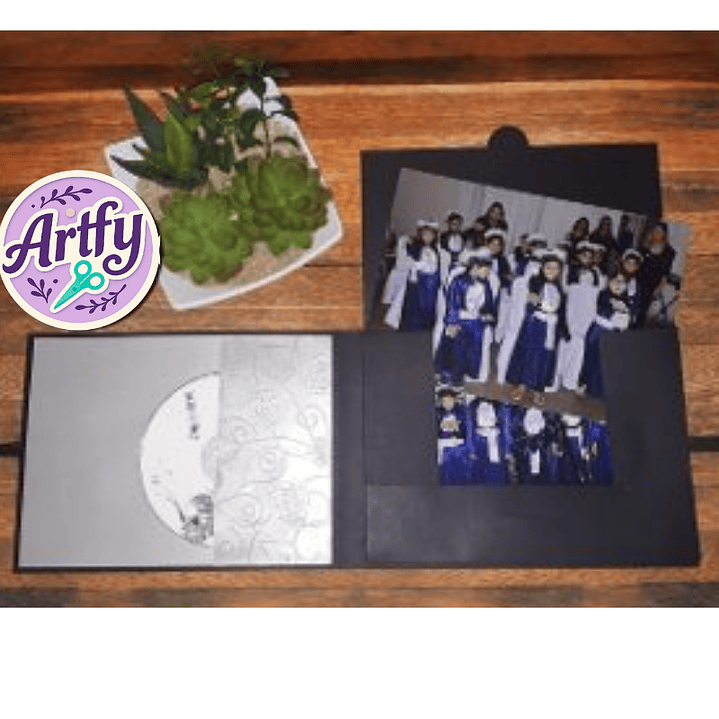 Caixa para Fotos 15x21 e CD 1