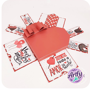 Explosão Mini Coração