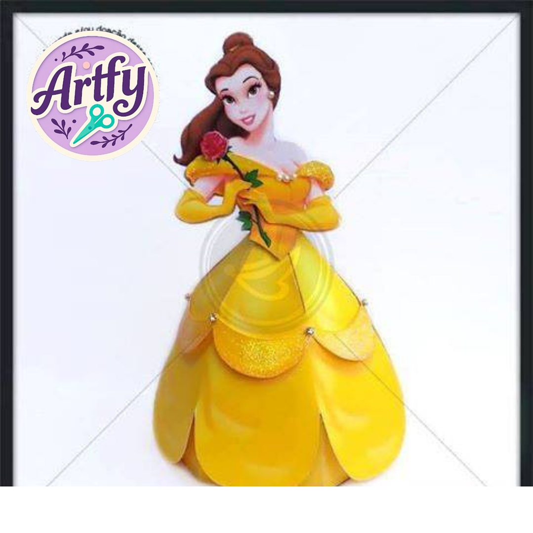 PORTA DOCE PRINCESA BELA 1