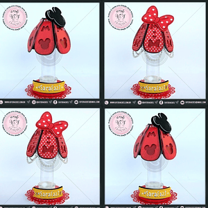 PORTA TUBETE MICKEY e  MINIE 