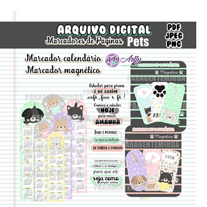 Marcador de Texto Fofos