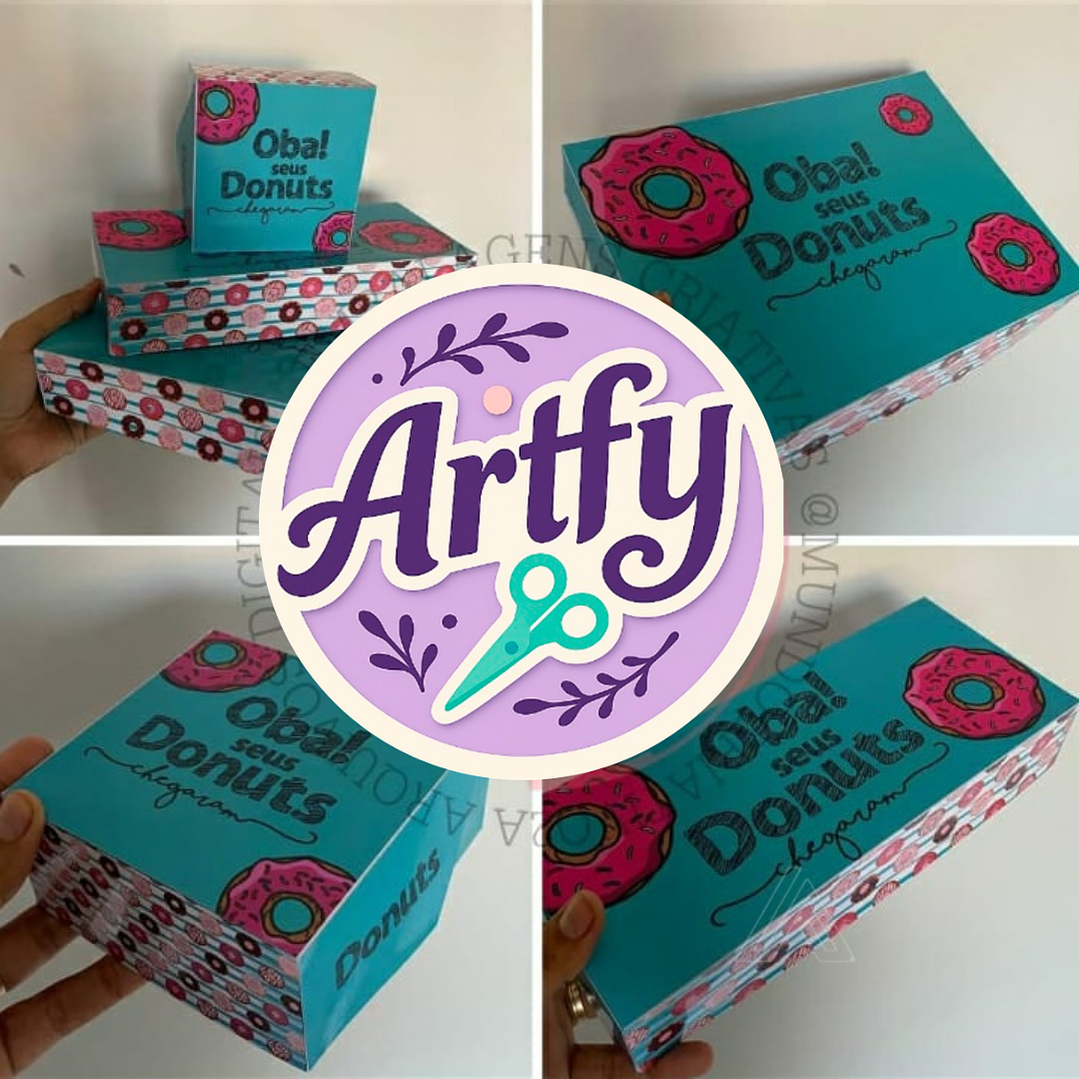Caixa Donuts 1