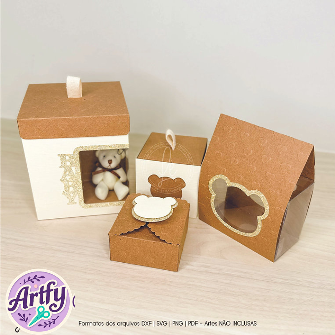 Kit Caixas Urso 1
