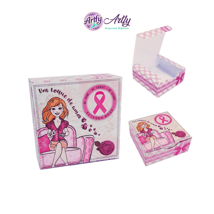 Caixinha Outubro Rosa 1