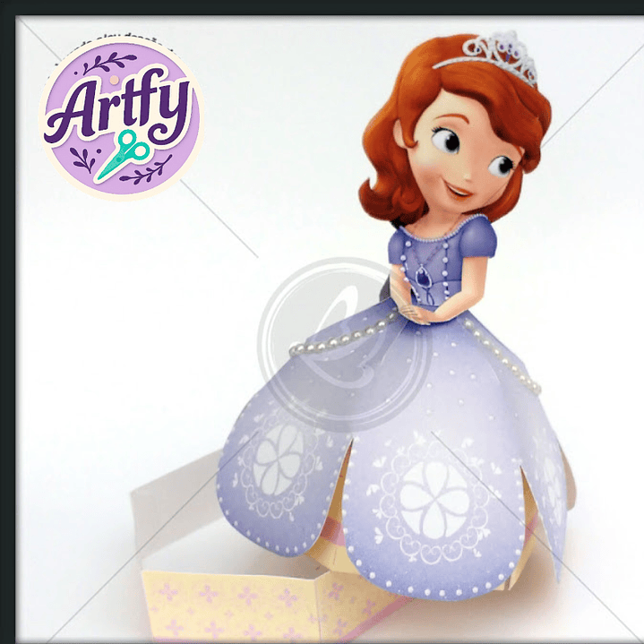 Porta Trufa Princesa Sofia 1