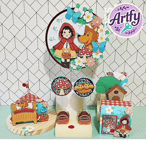 KIT Festa Chapeuzinho 