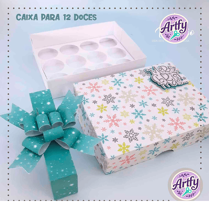 Caixa para 10 doces 1