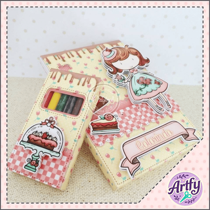 Bloquinho e Kit Colorir 1