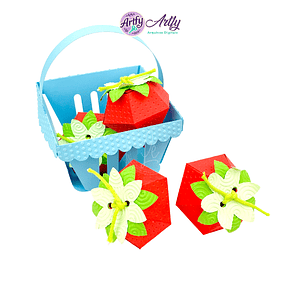 Caixa Cestinhas de Morangos