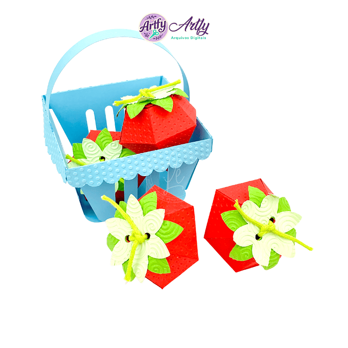 Caixa Cestinhas de Morangos 1