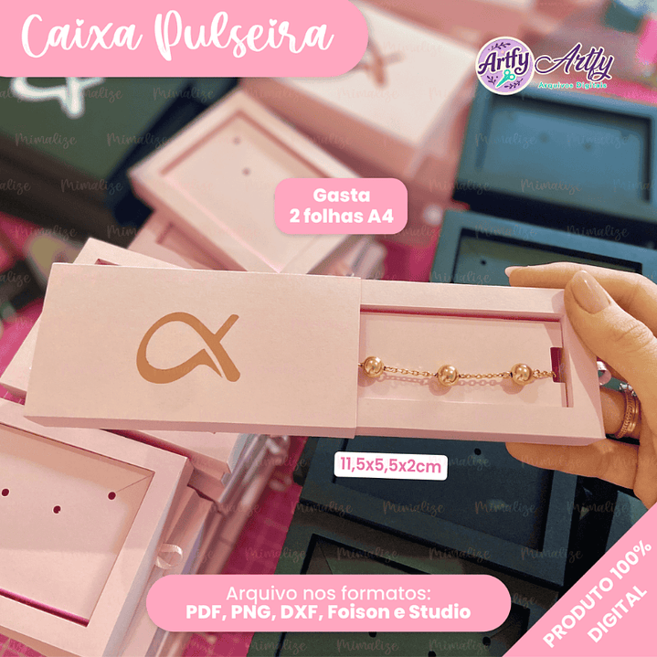 Caixa Pulseira Gaveta 1