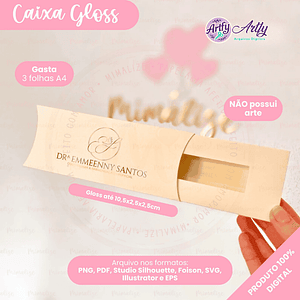 Molde Caixa Gloss