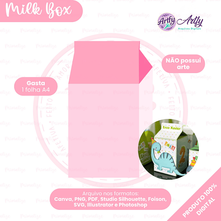 Molde Milk Caixa 1