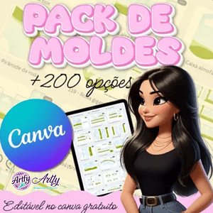 Pack de +200 Moldes Editáveis