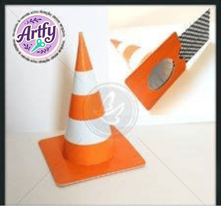 Caixa Cone  Sinalização 1