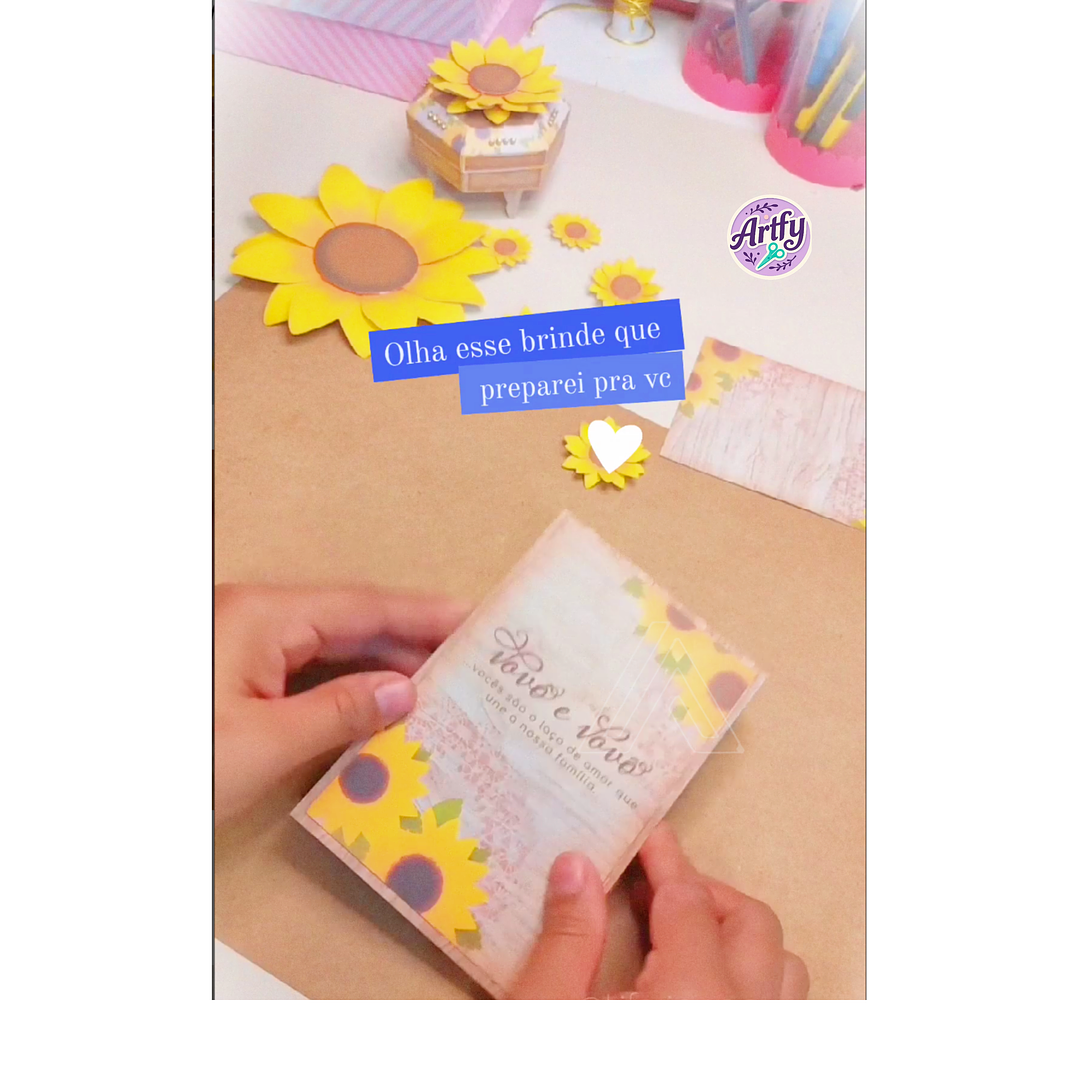 Kit Album Girassol  1