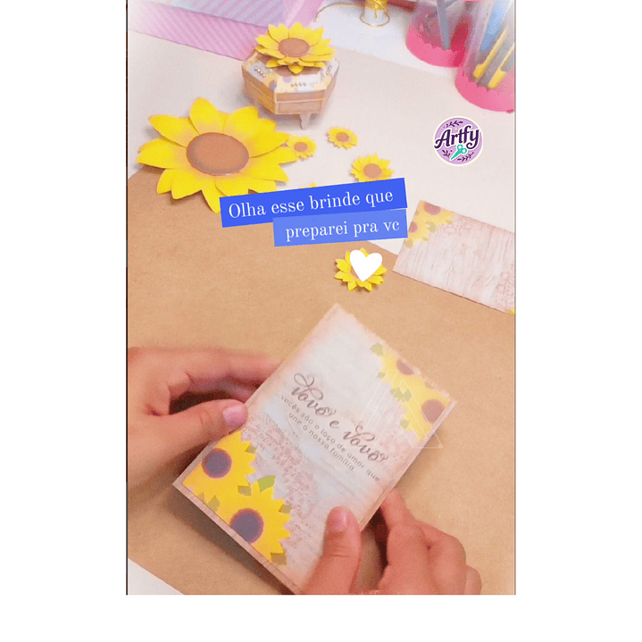 Kit Album Girassol  1