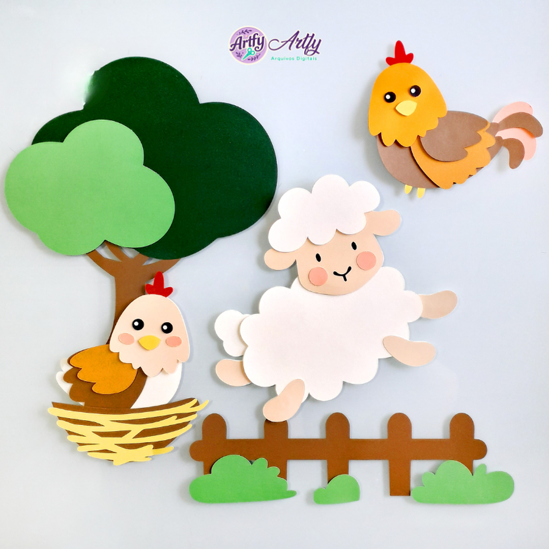 Figurinhas Fazendinha 1