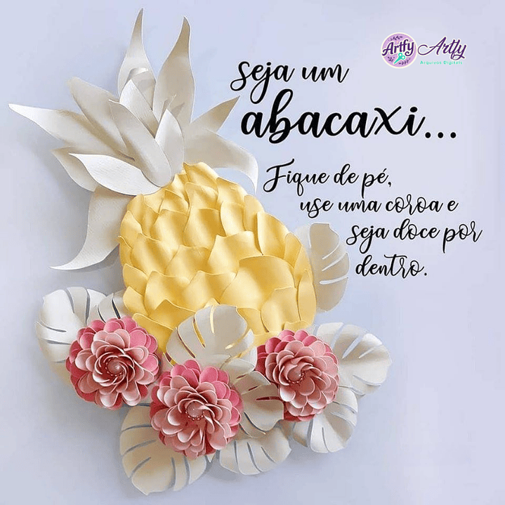 Abacaxi Florido - Figurinhas 1