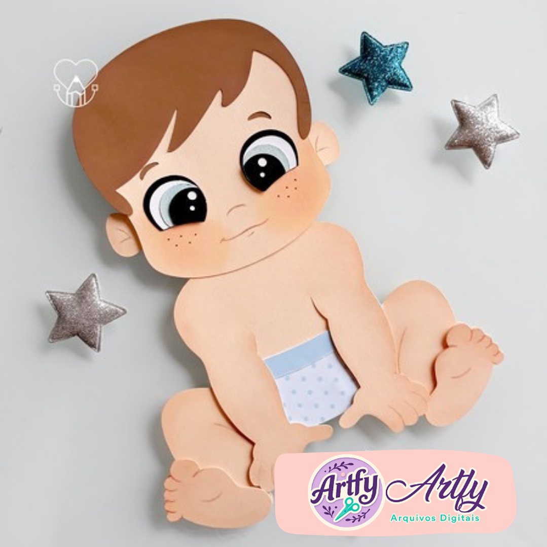 Bebê Menino - Figurinhas 1
