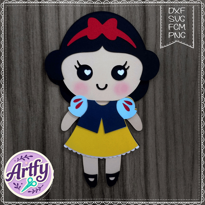 Branca de Neve - Figurinhas 1