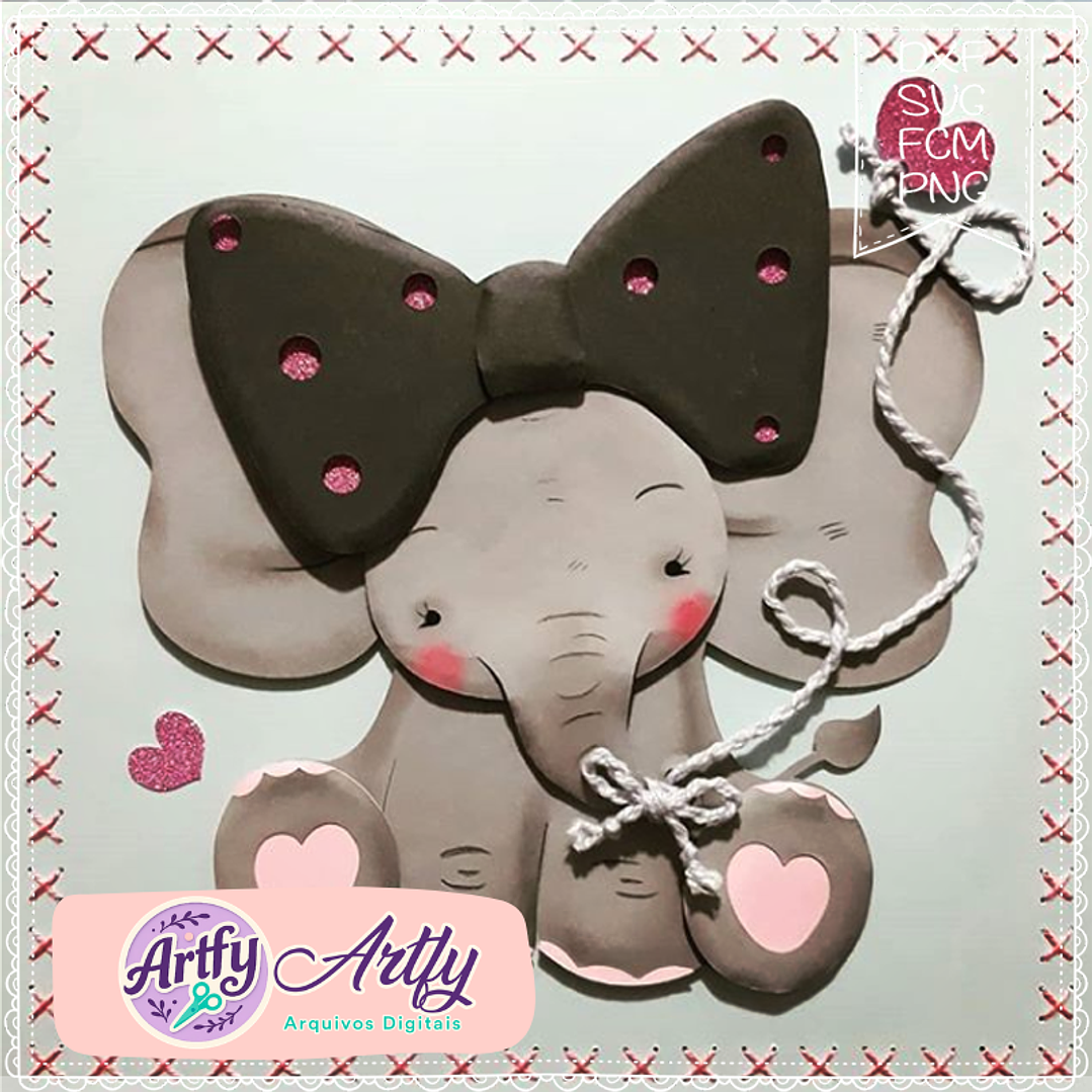 Elefantinha - Figurinhas 1