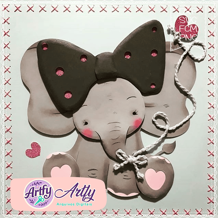 Elefantinha - Figurinhas 1