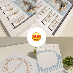 Caixa Convite - Padrinhos