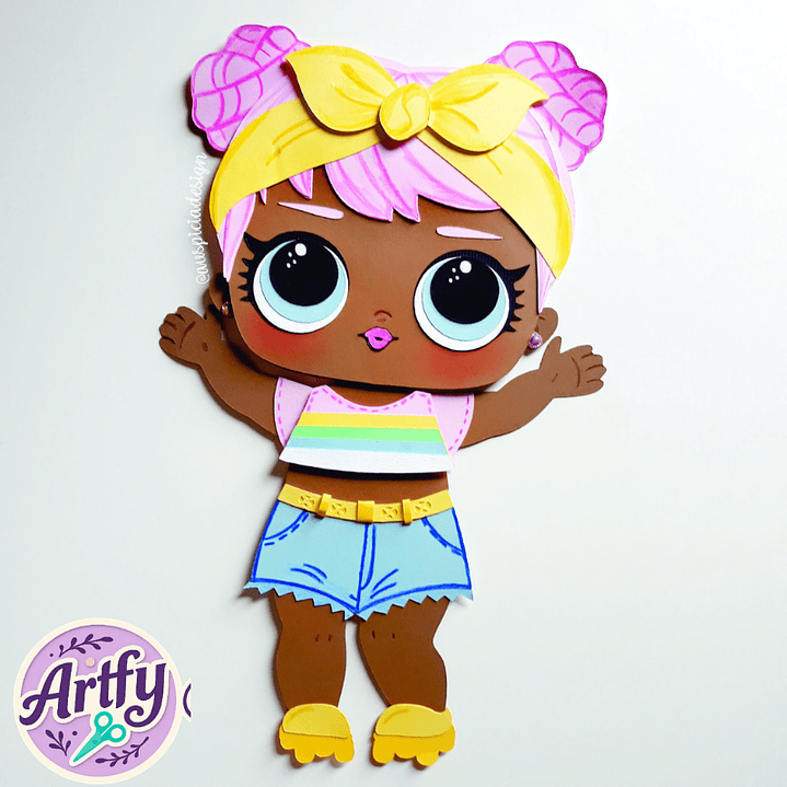 Figurinha de boneca 1