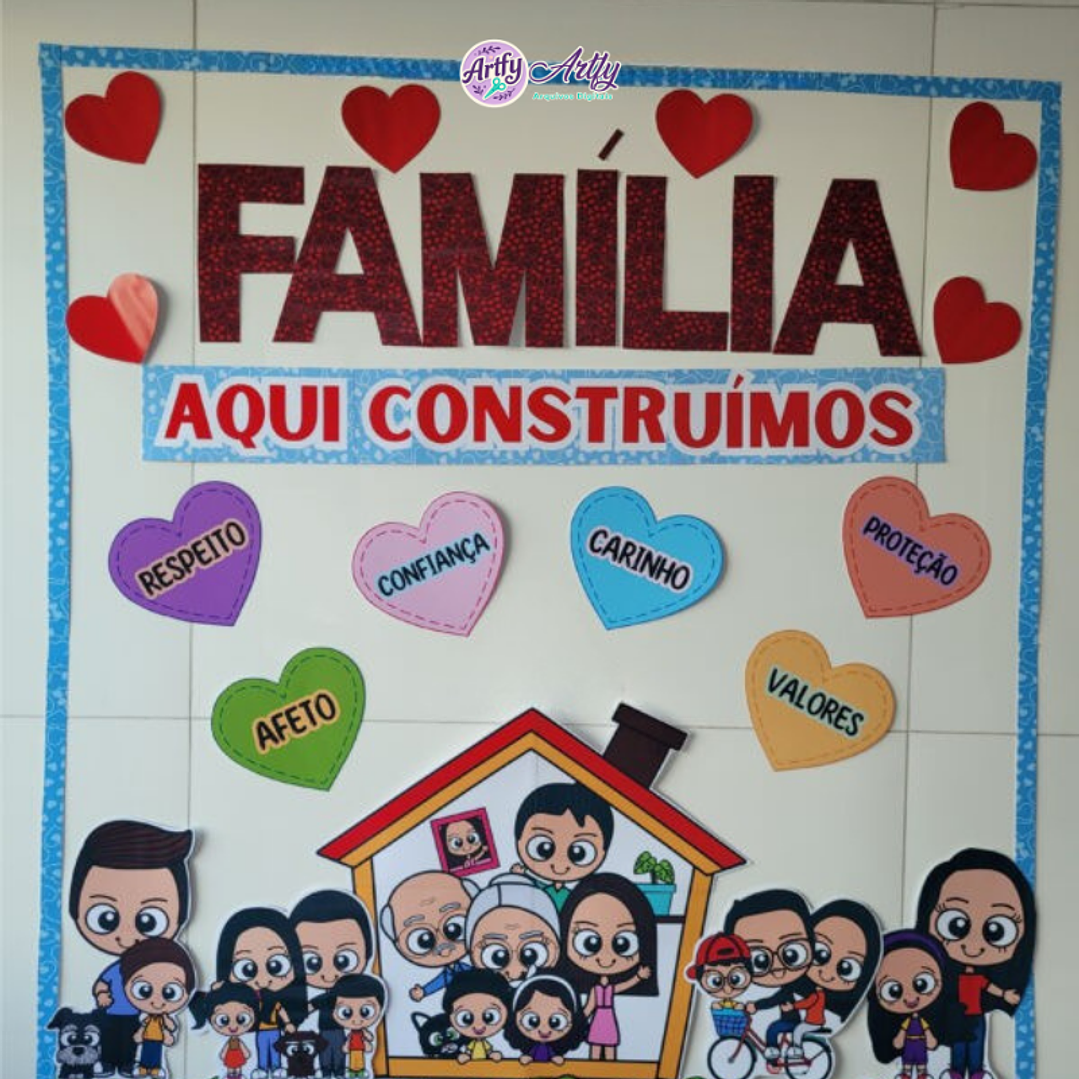 Dia da família - Figurinhas 1