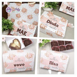 Kit Melhor Vovó, Titia e Dinda do Mundo