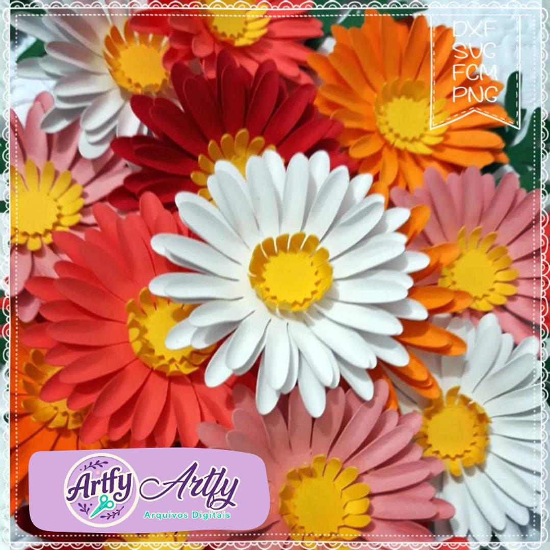 Margaridas - Camadas 1