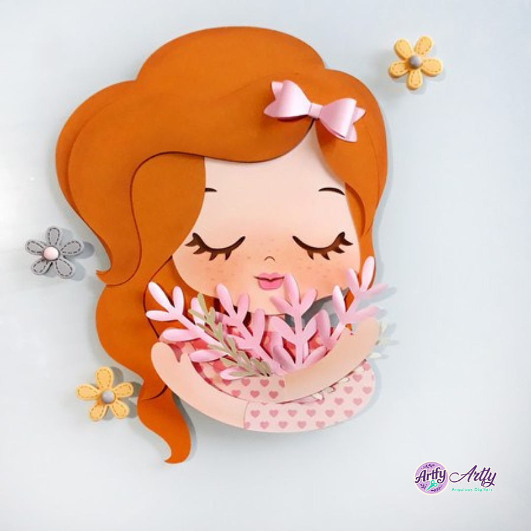 Menina Ruiva - Camadas 1