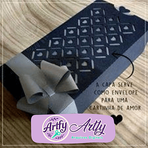 Caixa 24x12x7 com Berços Ajustáveis