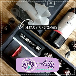 Caixa para Vinho e Bombons