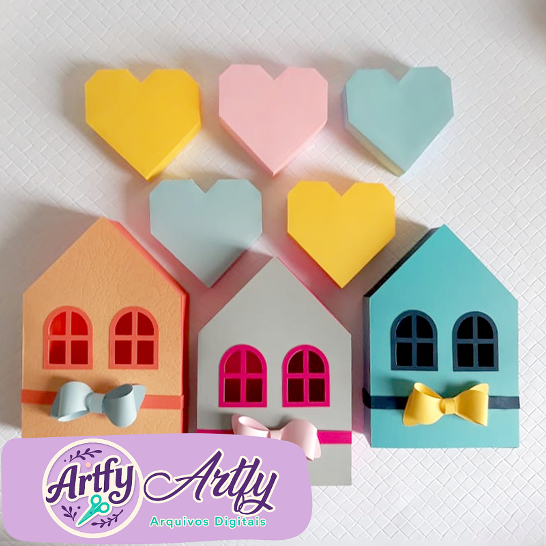 Casinha 1 Coração 1